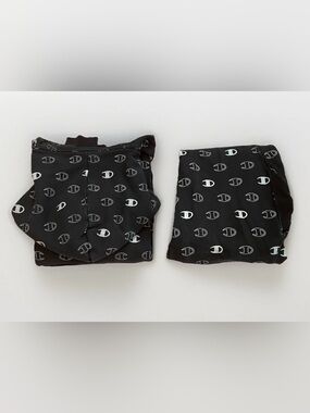 Champion Reverse Weave Women’s Set AOP Pants Size Small and Hoodie Size Medium